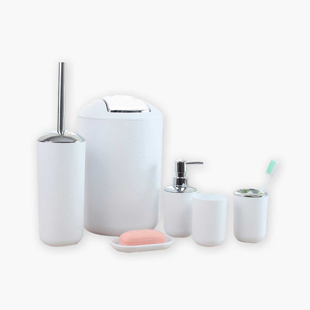 6 Piece Bathroom Set