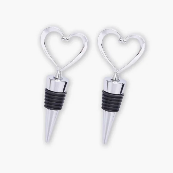 Wine Stopper Heart (Set of 2)