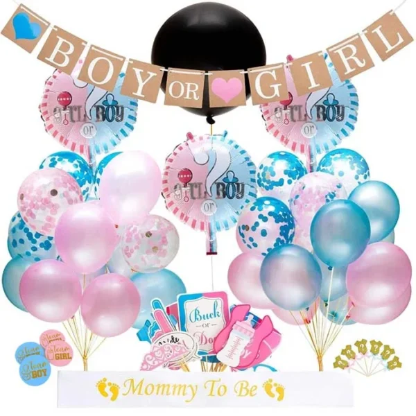 Gender Reveal Theme Set
