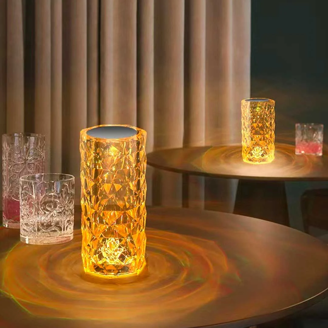 Rose Diamond Table Lamp