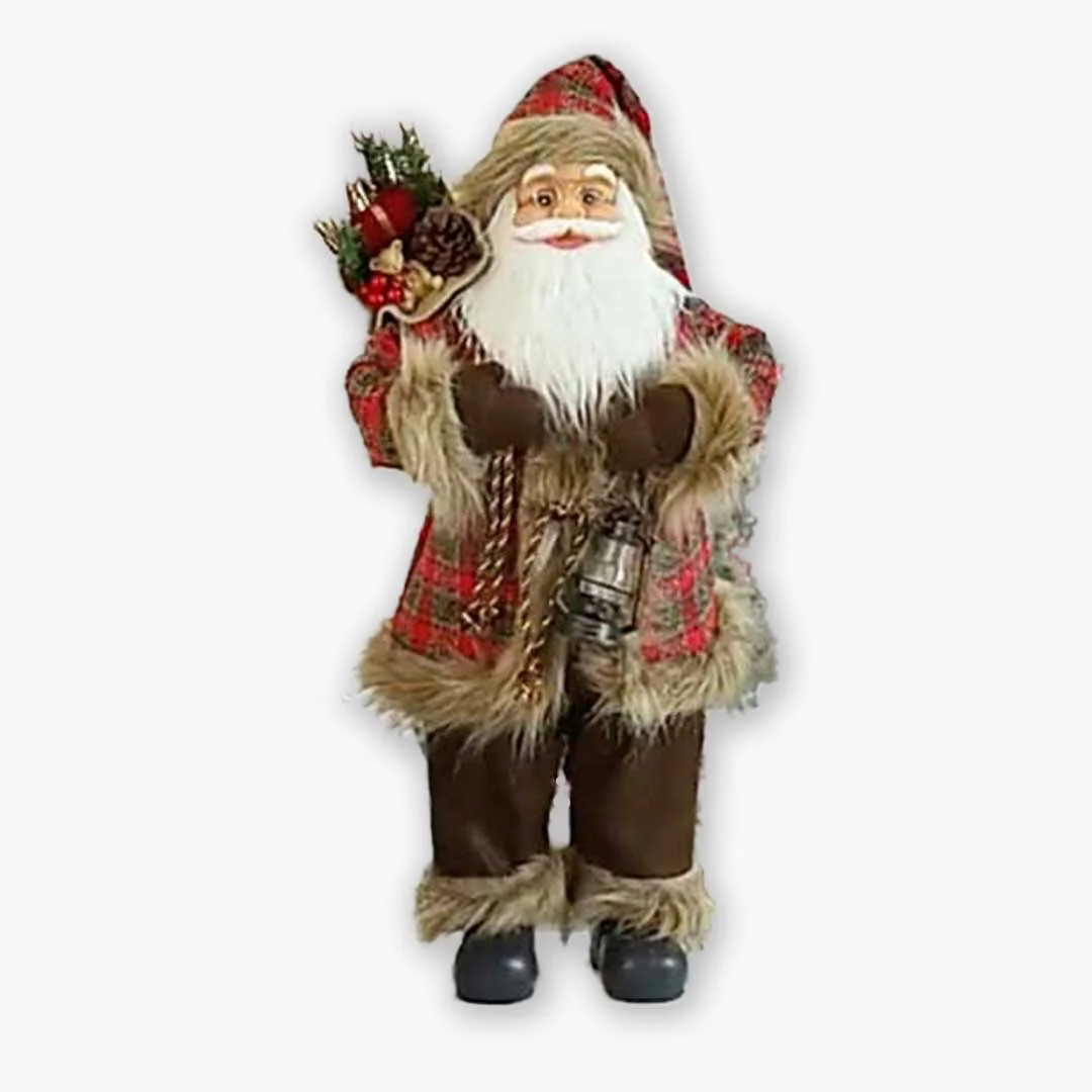 Santa Brown Figurines