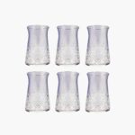 glass tea cups Set of 6