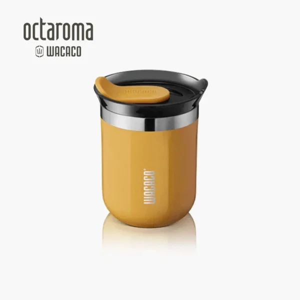 wacacooctaromayellow180 WACACO Octaroma Vacuum Insulated Mug