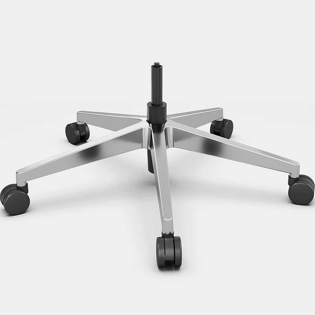 Sturdy Base and Silent Wheels